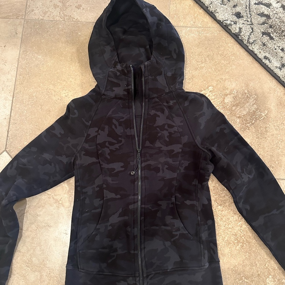 lululemon athletica Black Camo Utility Jacket